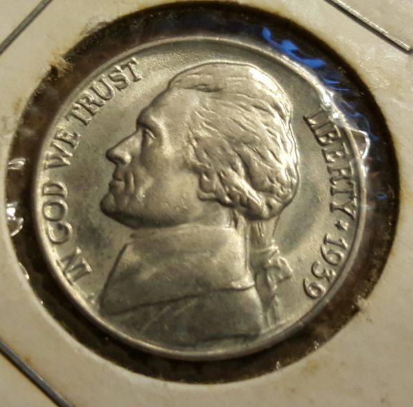 1939-Jefferson-Nickel-#-2-Of-2